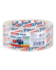 Tesa Tesapack Packband 50 mm x 66 m Polypropylen kristallklar (57807-00000-01)
