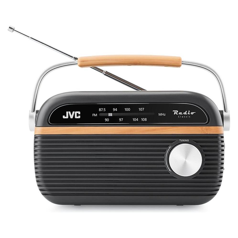 JVC Radio Radio przenośne RA-E215G szare (FM) (RA-E215G)