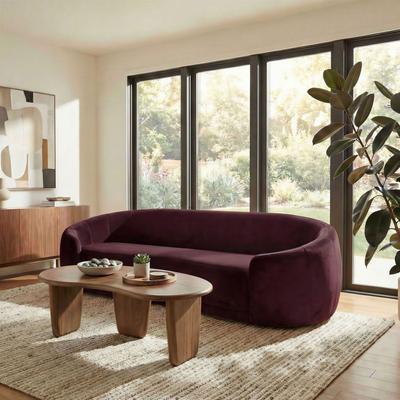 Modway Contessa Curved Performance Velvet Sofa