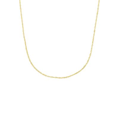 Collierkettchen AMOR "Classics, Singapurkettengliederung", gelb (gelbgold 375), Halsketten, Damen, Gelbgold 375, L: 38, Made in Germany