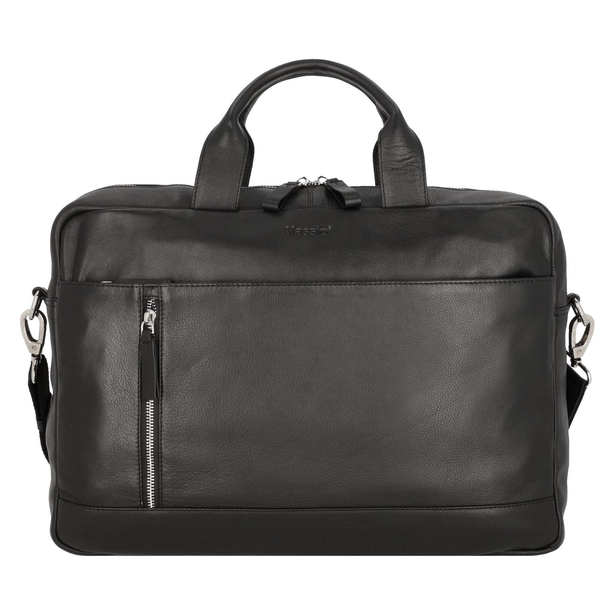 Alassio Laptoptasche TIBER Laptop Bag TIBER schwarz black (15", Universal) (47034)
