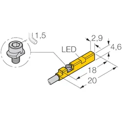 Turck Magnetfeldsensor BIM-UNR-AN6X