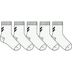 HUMMEL hmlMAKE MY DAY SOCK 5-PACK | Socken bright white/bright white 24-27
