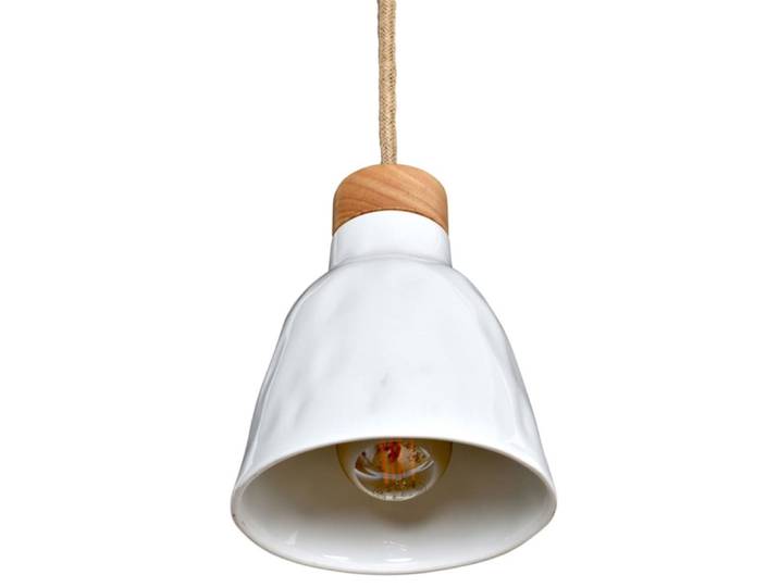 Applique baladeuse porcelaine avec interrupteur diam.12