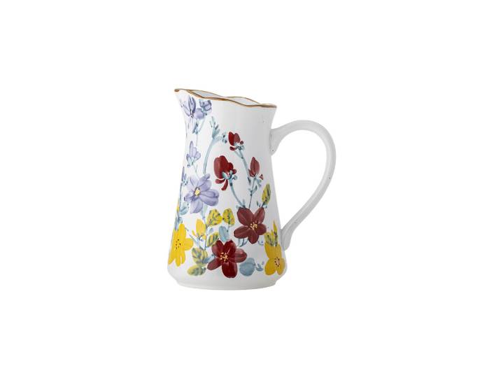 Pichet 22,5 cm en grès multicolore Savina
