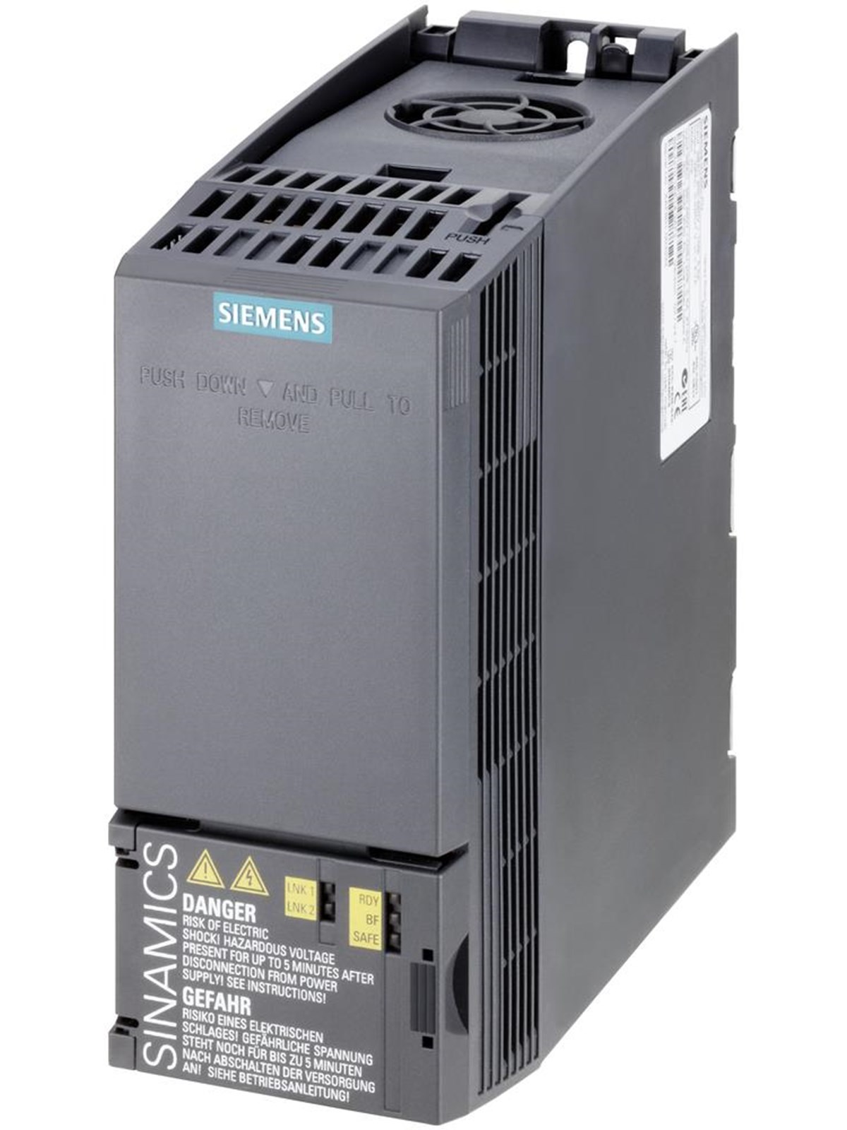 Siemens Sinamics g120c rated power 2.2kw 3ac380-480v +10/-20% 47-63h