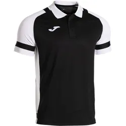 JOMA Lider Poloshirt Kinder 102 - schwarz/weiß 128