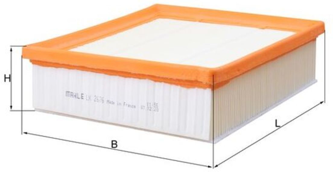 Luftfilter KNECHT LX 2676