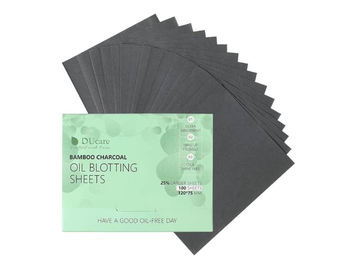 DUcare oil blotting sheets voor het gezicht, 100 stuks