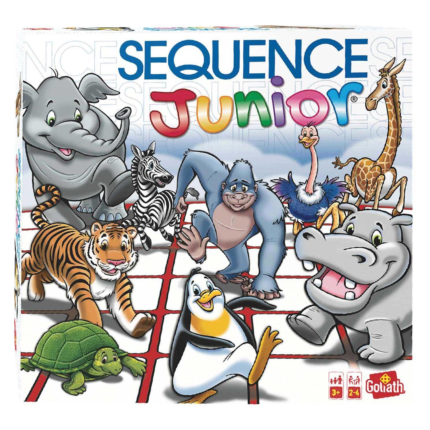 Goliath Toys Sequenz Junior-Spiel (2 - 4 Spieler) (919214.006)