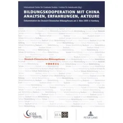 Bildungskooperation mit China. Analysen, Erfahrungen, Akteure, Fachbücher