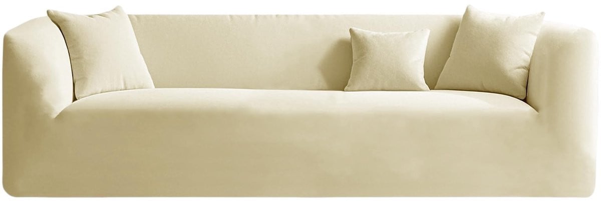 Stretch Chesterfield Bankhoes - Vintage Stijl - Beige