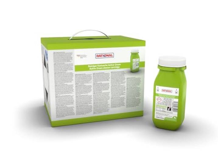 Rational Rational iCombi Backofen-Reinigungskartuschen, 6 Stück, aktiv, grün, für Backofen Rational iCombi mit iCaresystem AutoDose