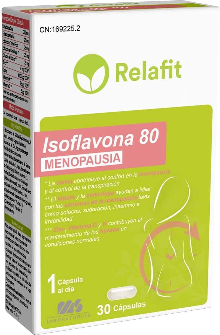 Relafit Isoflavona 80 30 caps
