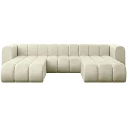 WOHNLANDSCHAFT modulares Sofa Joren-U1 - 319x177x70 cm Beige