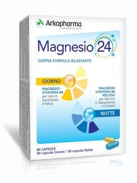 ARKOFARM Srl Arkopharma Magnesio 24 Giorno e Notte 60 Capsule