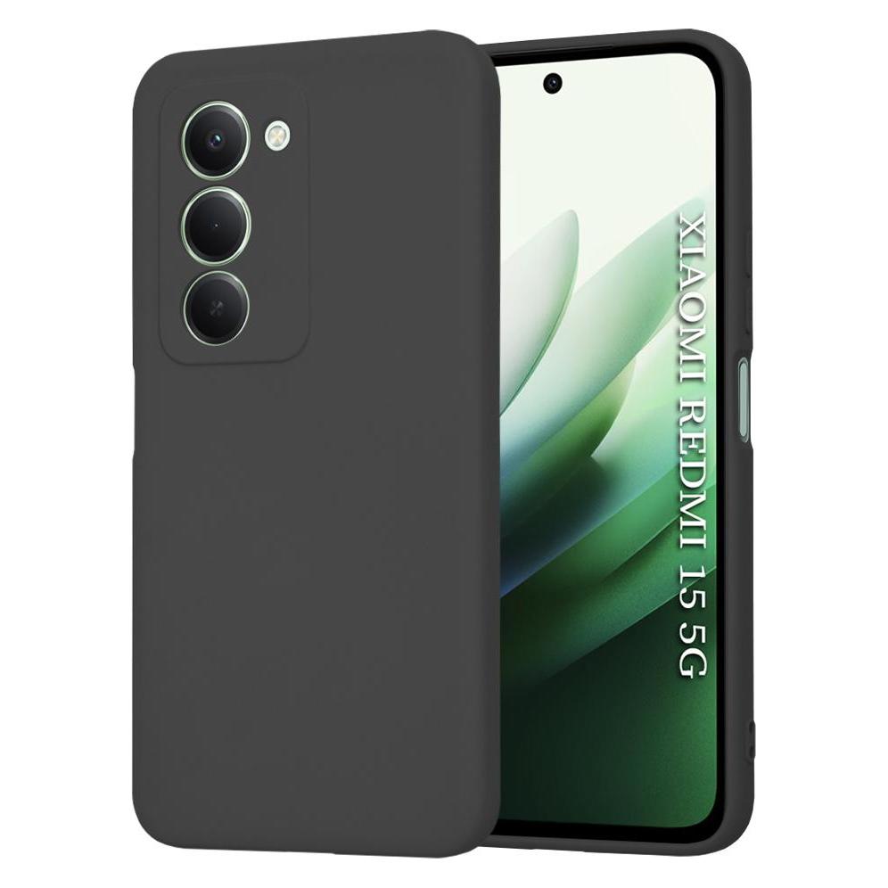 Techsuit - SoftFlex - Xiaomi Redmi 15 4G / Redmi 15 5G - Black (Xiaomi Redmi 15 5G, Xiaomi Redmi 15C 4G) (61232610)