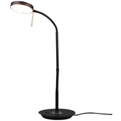 Trio LED-Tischleuchte Monza Metall Schwarz