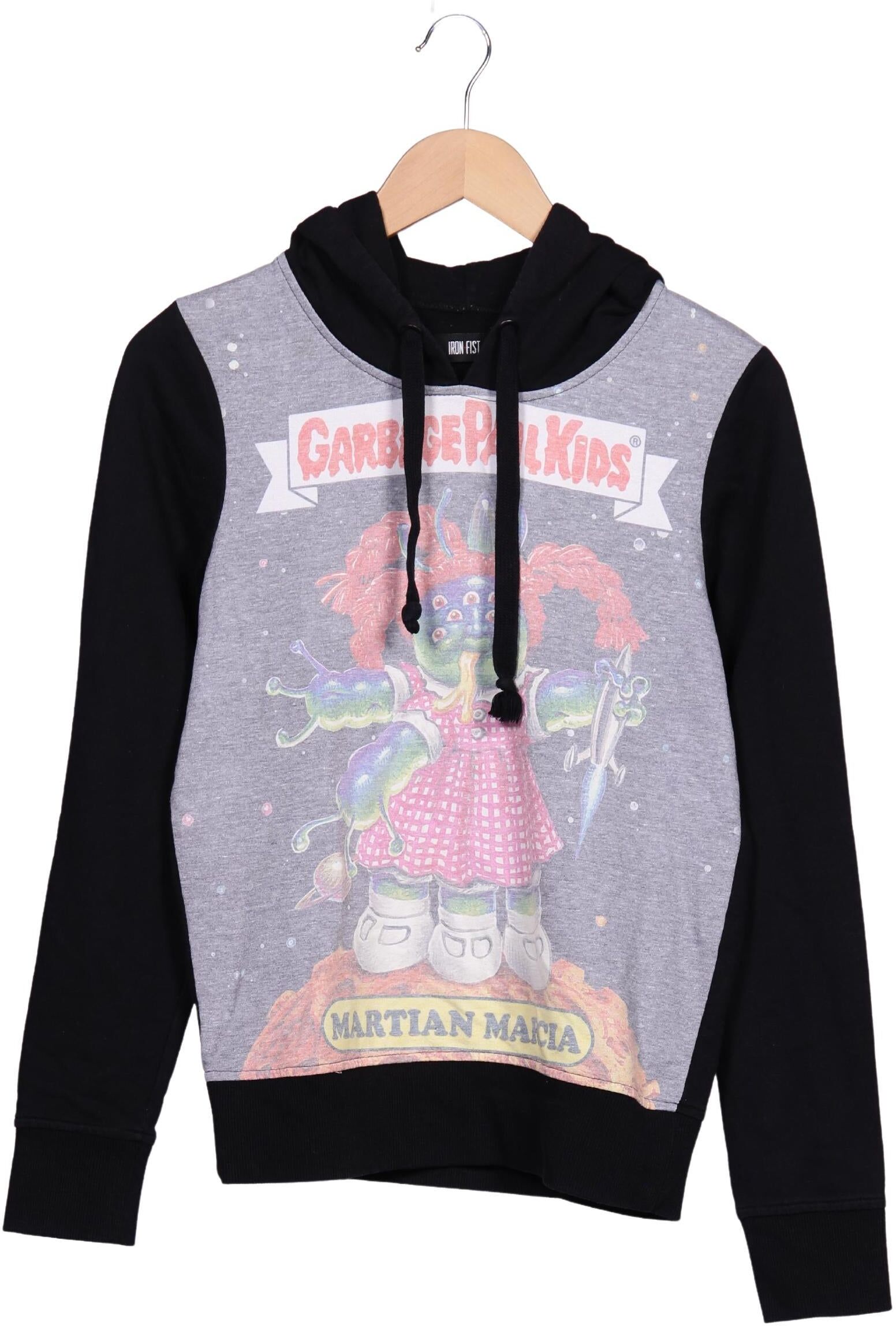 Iron Fist Damen Kapuzenpullover, Schwarz, Gr. M, kein / Etikett - Second Hand