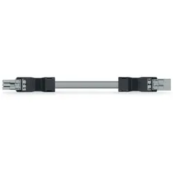 Wago 891-8993/005-303 konfektionierte Verbindungsleitung,Eca,Buchse Stecker,grau 8918993005303