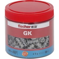 Gipskartondübel GK, Dose hellgrau, 160 Stück