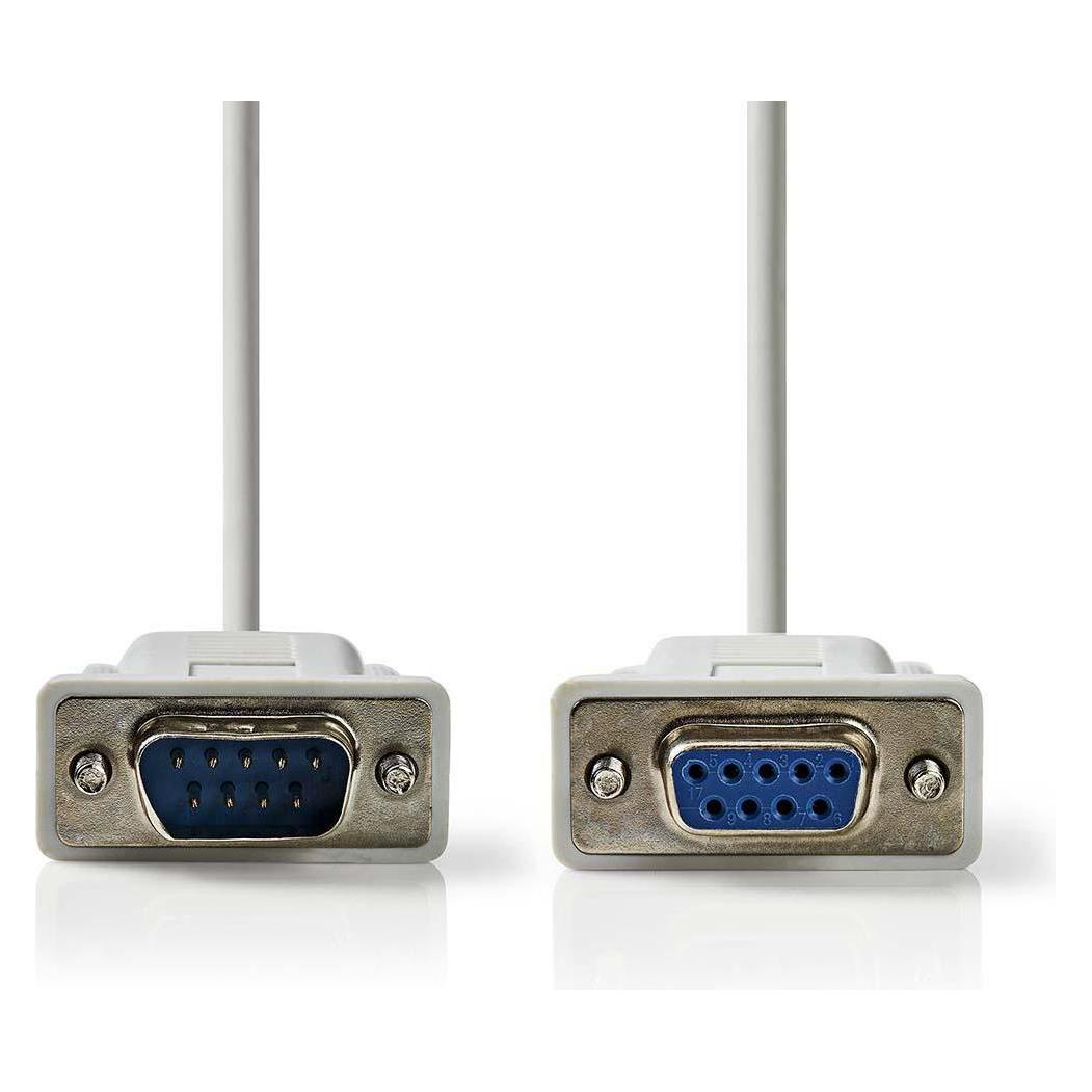 Nedis Serielles Kabel D-SUB 9-Pin Stecker (2 m) (CCGP52010IV20)