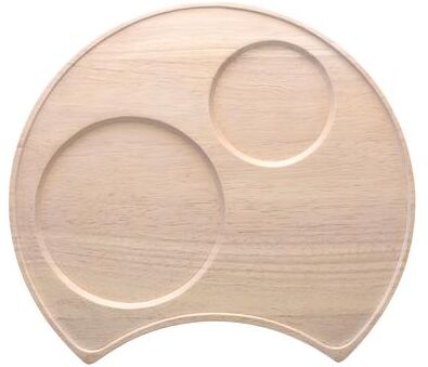 "Noritake Hammock Wood Crescent Serving Tray, 13"""