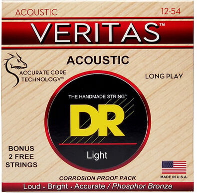 DR Strings Veritas Acoustic VTA-12