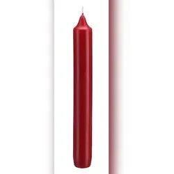 Kopschitz Kerzen Leuchterkerzen, Tafelkerzen, Haushaltskerzen Weiß, 200 x Ø 25 mm, 12 Stück