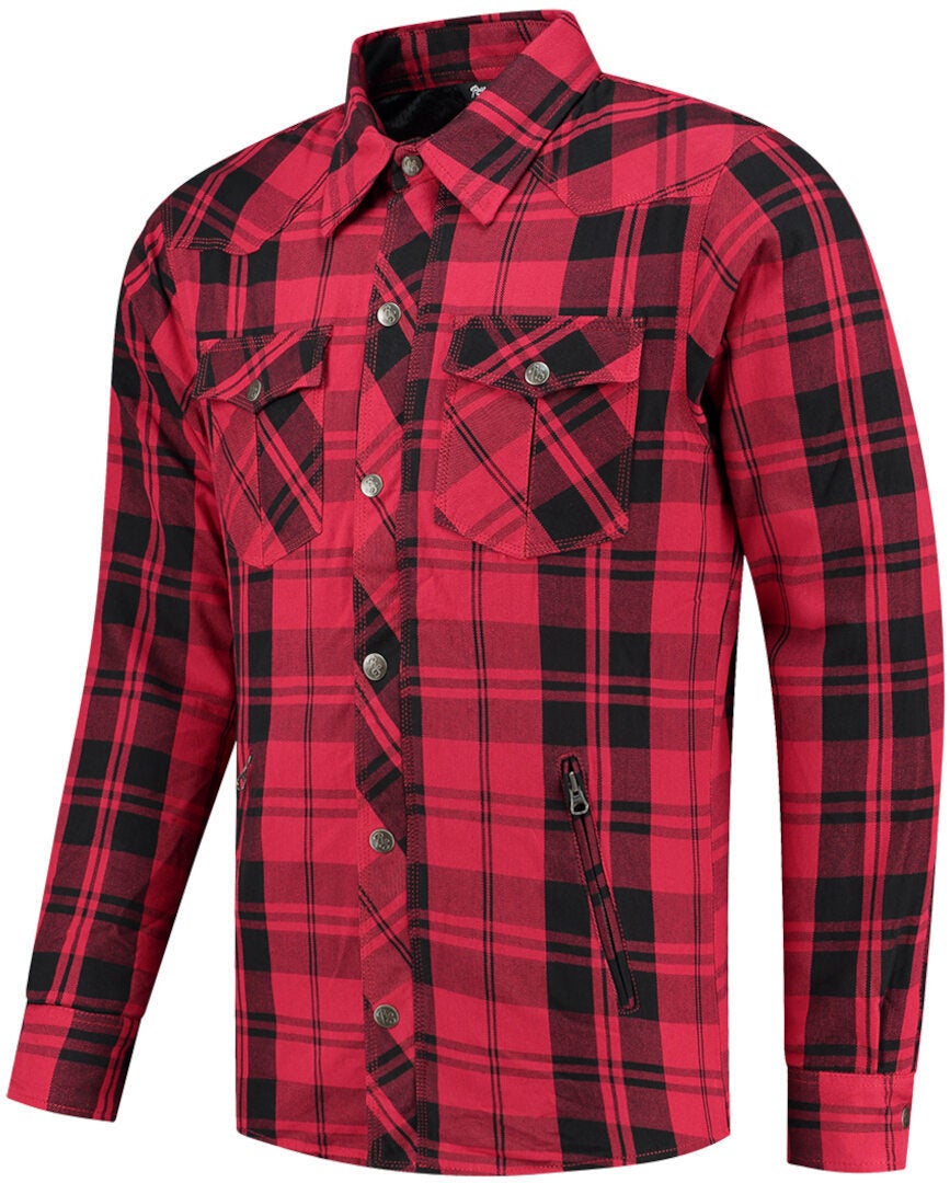 Rusty Stitches Neil Motorrad Hemd 68354-3XL-108