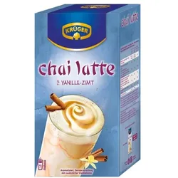 KRÜGER Chai Latte »Vanille-Zimt« 10 Portionssticks à 25g beige