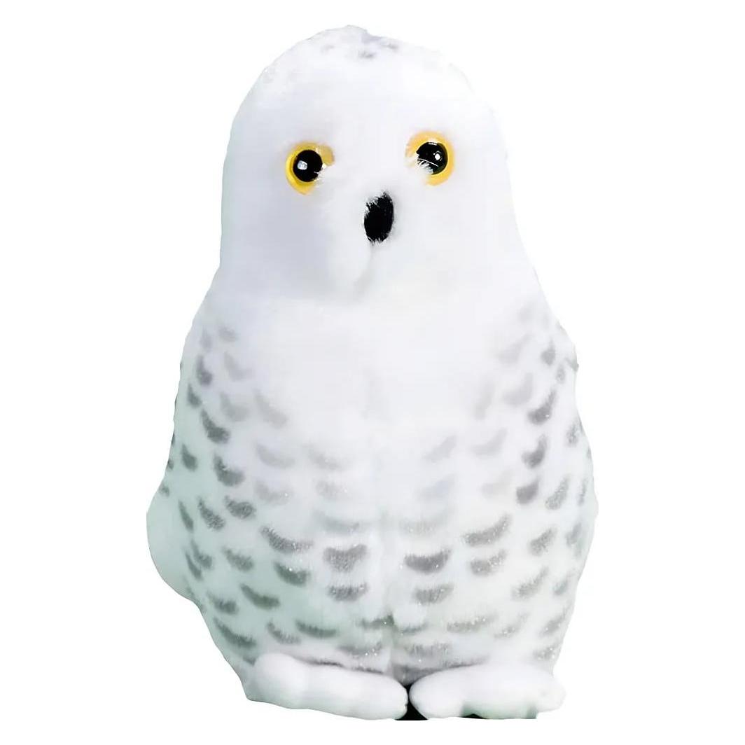 Wild Republic Plüsch Schneeeule singend RSPB Birds (18 cm) (19597)