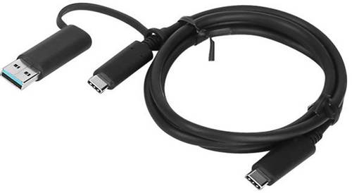 Lenovo USB-Kabel USB 3.2 Gen1 USB-A Stecker, USB-C Stecker 1.00m