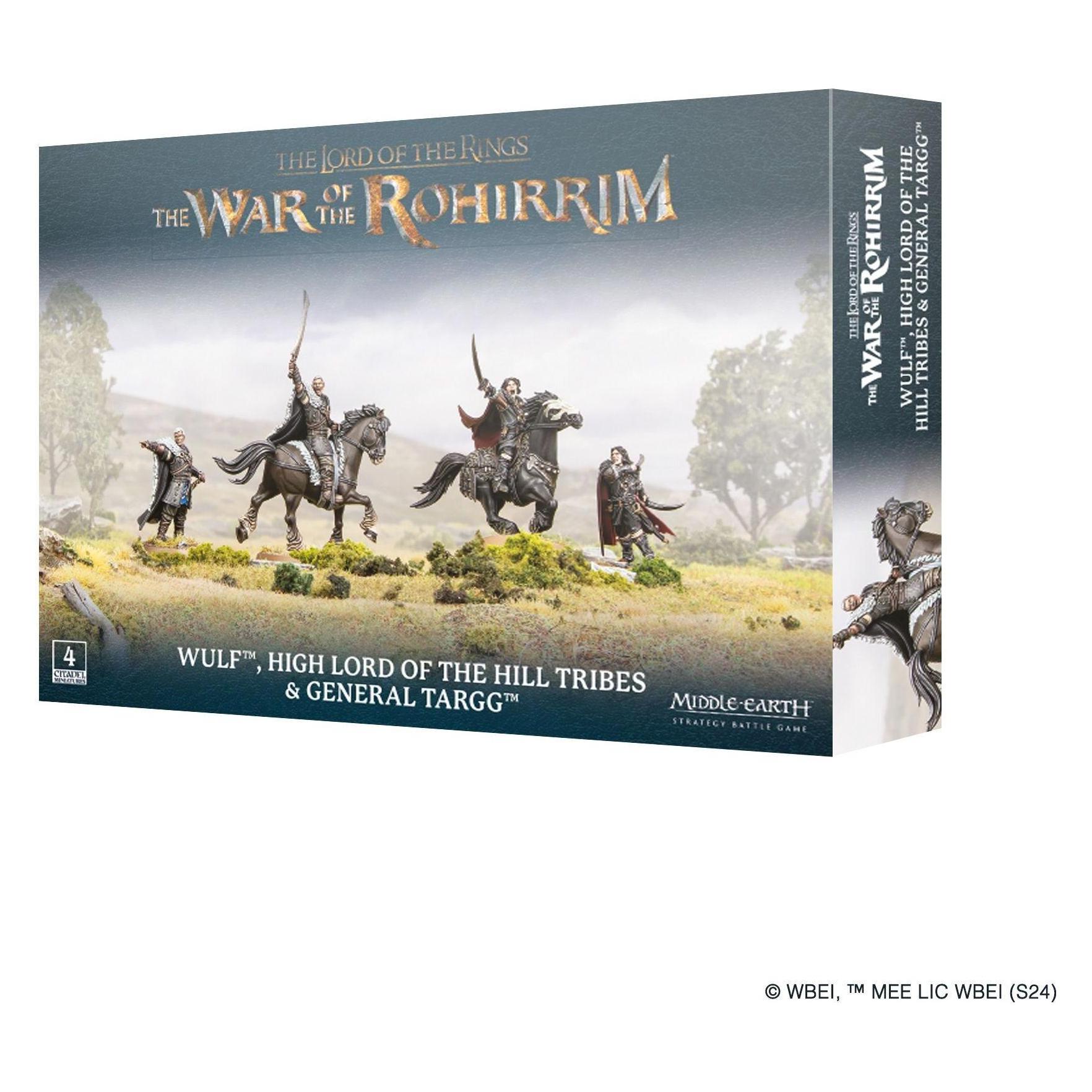 Games Workshop Warhammer Middle Earth - Haut Seigneur des Tribus des Collines et Général Targg (Kunststoff) (30-92)