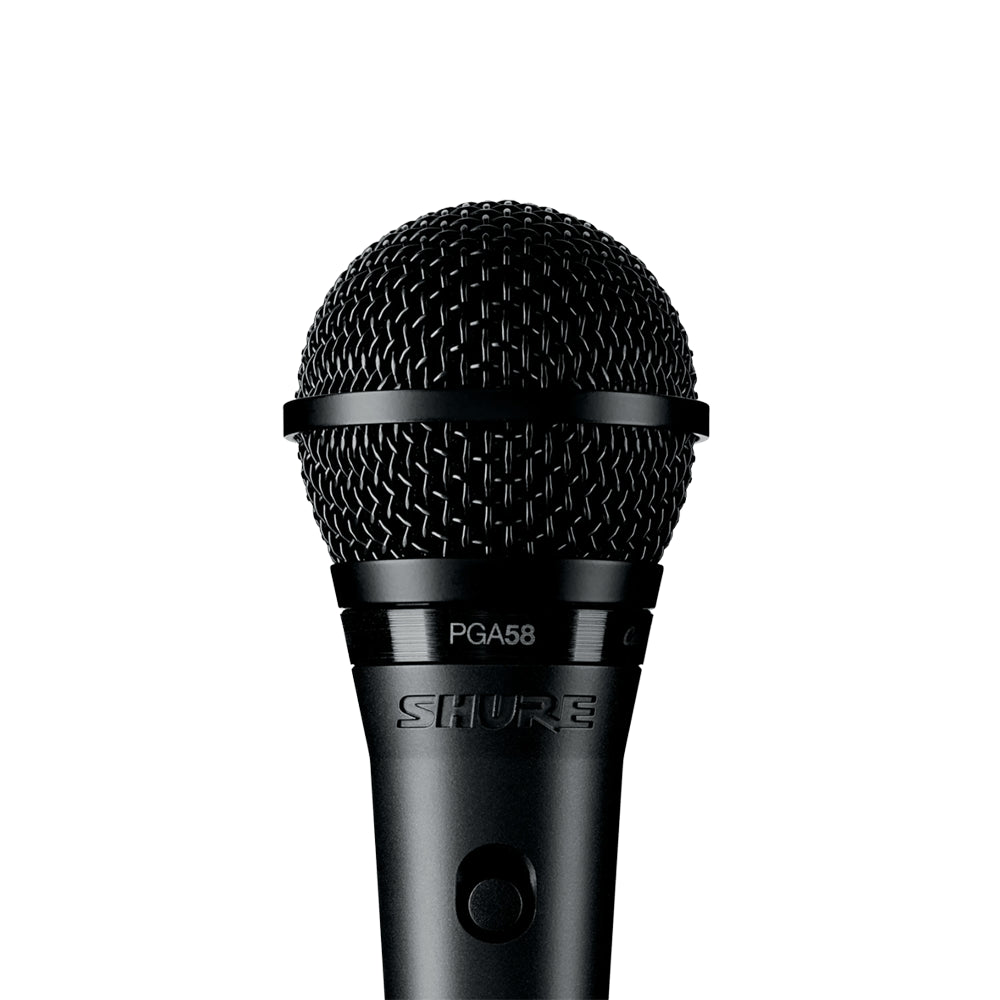 MediaRuler Shure PGA58 XLR Dynamisches Gesangsmikrofon mit Nierencharakteristik