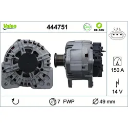 Generator VALEO 444751