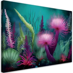 LEINWANDBILD Unterwasserwelt Ozean Meer 90x60cm