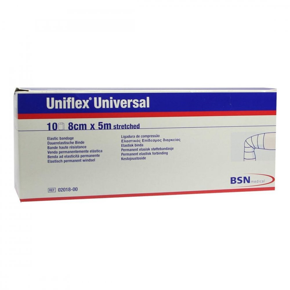 BSN medical GmbH Uniflex Universal weiss 5mx8cm Zellglas Binden 04589283