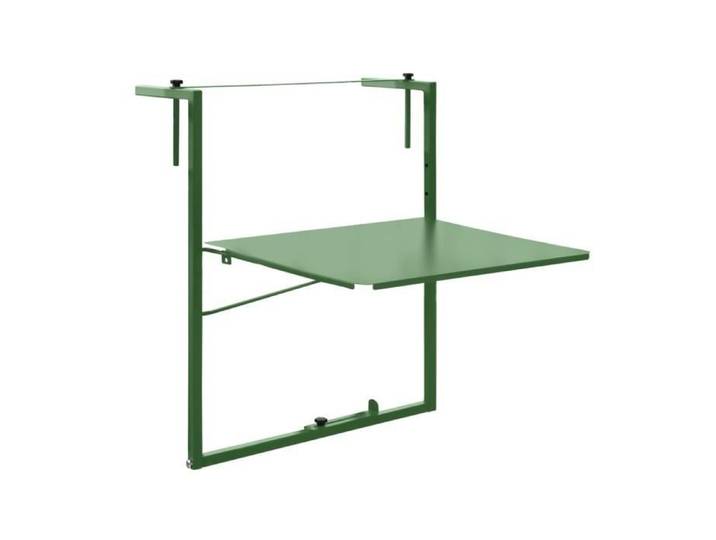 Table de balcon réglable Soléa - 55x45 cm - vert pâle