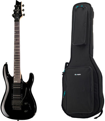 Harley Benton R-456FR BK Progressive w/Bag Schwarz Hochglanz