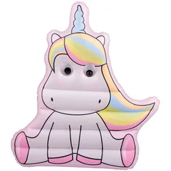 Happy People 77486 Luftmatratze Einhorn mit Wackelaugen 75x50cm