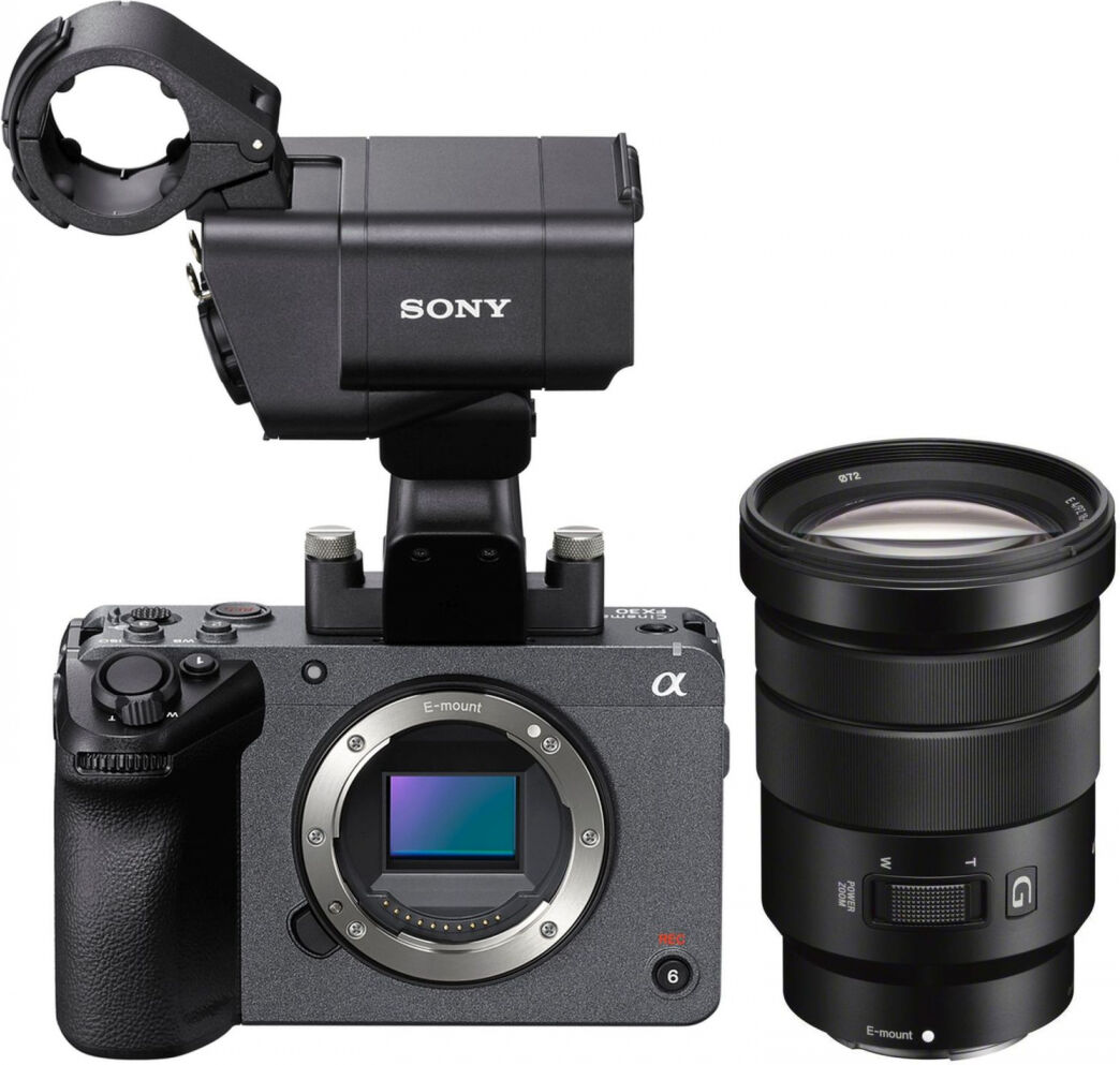 Sony ILME-FX30 + Griff + SEL 18-105mm f4 G PZ OSS   -300,00EUR FX30 Sofortrabatt-Aktion