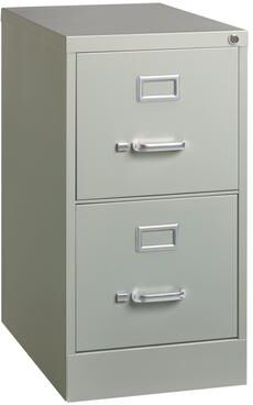 "Hirsh Commercial 22""Deep 2-drawer Letter Vertical File Cabinet"