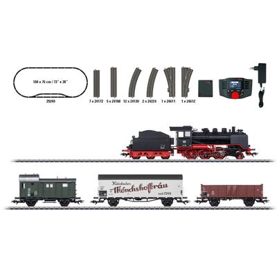 Modelleisenbahn-Set MÄRKLIN "Digital-Startpackung "Nahgüterzug mit BR 24" - 29249", schwarz (bunt), Modelleisenbahnen, Kinder, Kunststoff, Metall, Made in Germany