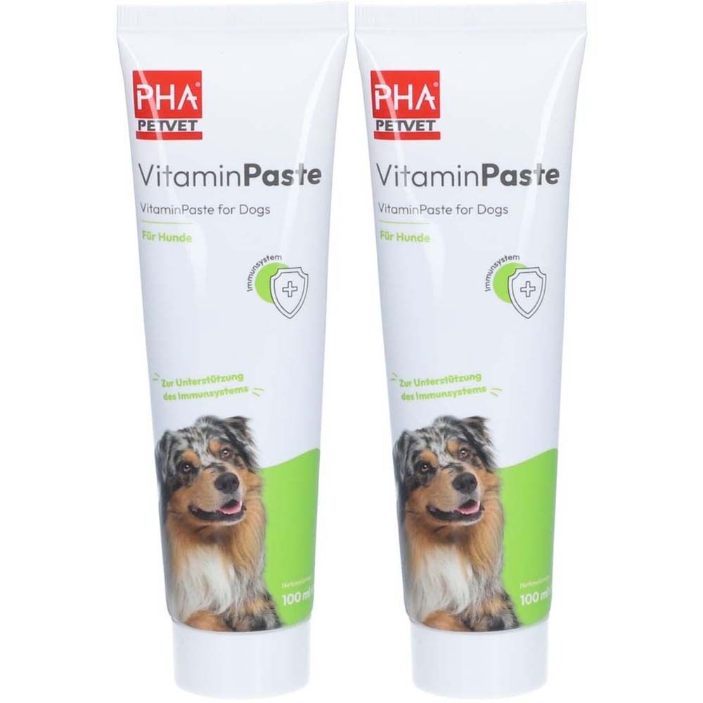 PetVet PHA VitaminPaste für Hunde Doppelpack 2x100 ml Paste
