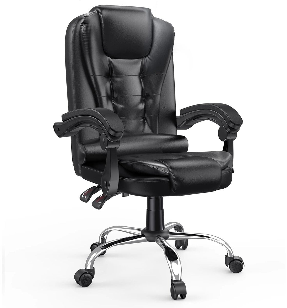 ITRONIQ Ergonomische Bureaustoel met Lendensteun - Zwart