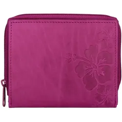 HJP Kleinbörse Damen Hibiscus magenta - 11