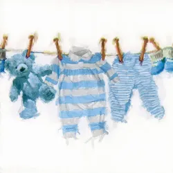 Papierservietten "It ́s a Boy", 33 x 33 cm, 20 Stück