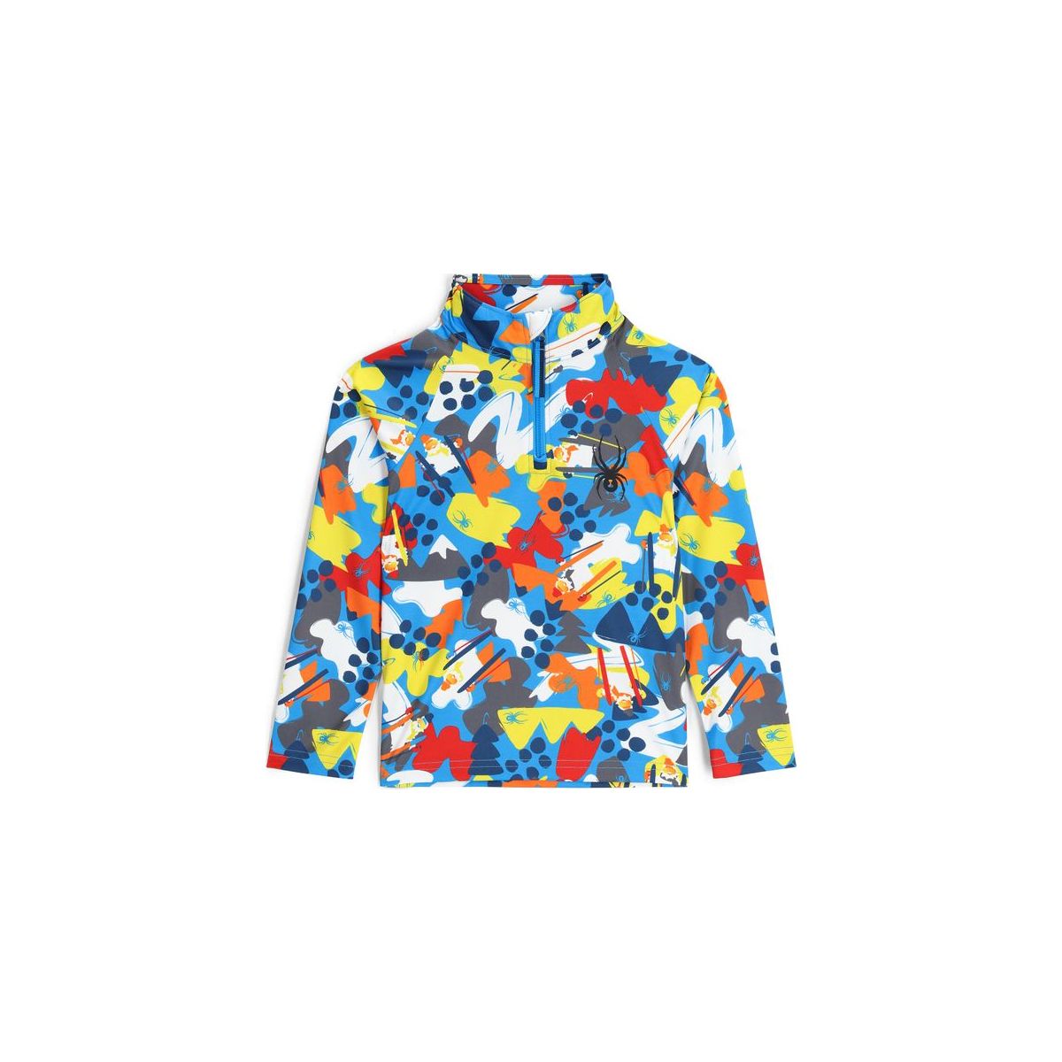 Spyder Glacial 1/2 Zip yeti camo aether blue (YCO) 7 38Y015402-YCO-7