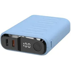 RealPower Powerbank PB-10000C PD+ mit 3x Type-C,Purple (10000 mAh), Powerbank, Violett